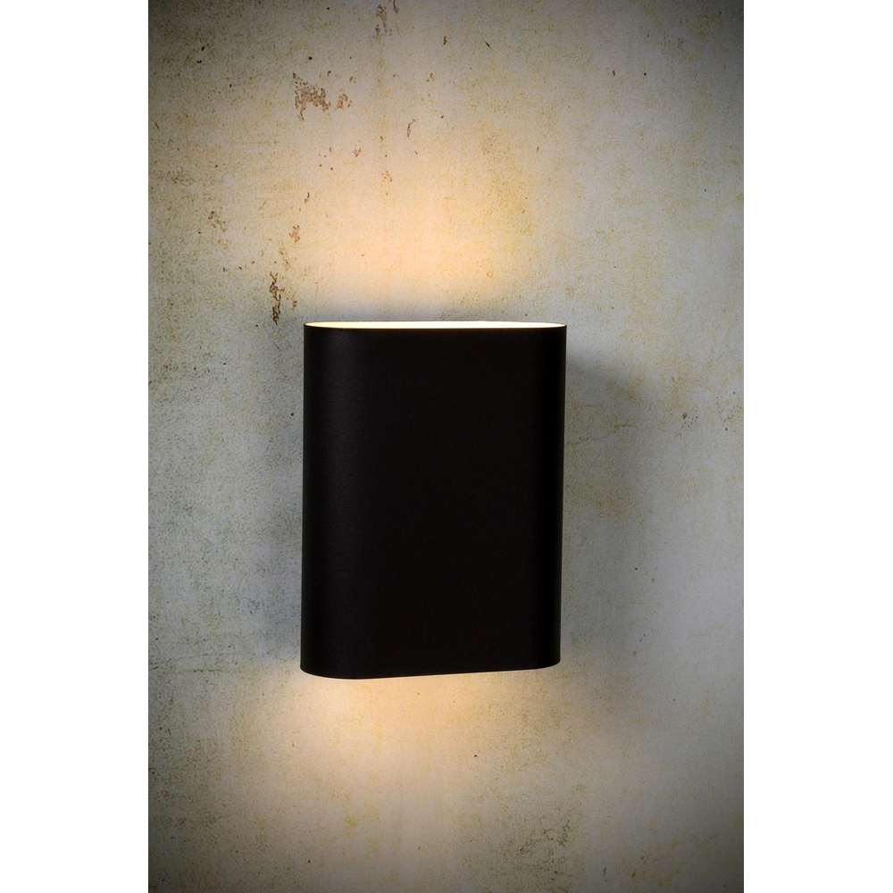 Black wall spotlight Ovalis Design Lucide 5411212126788