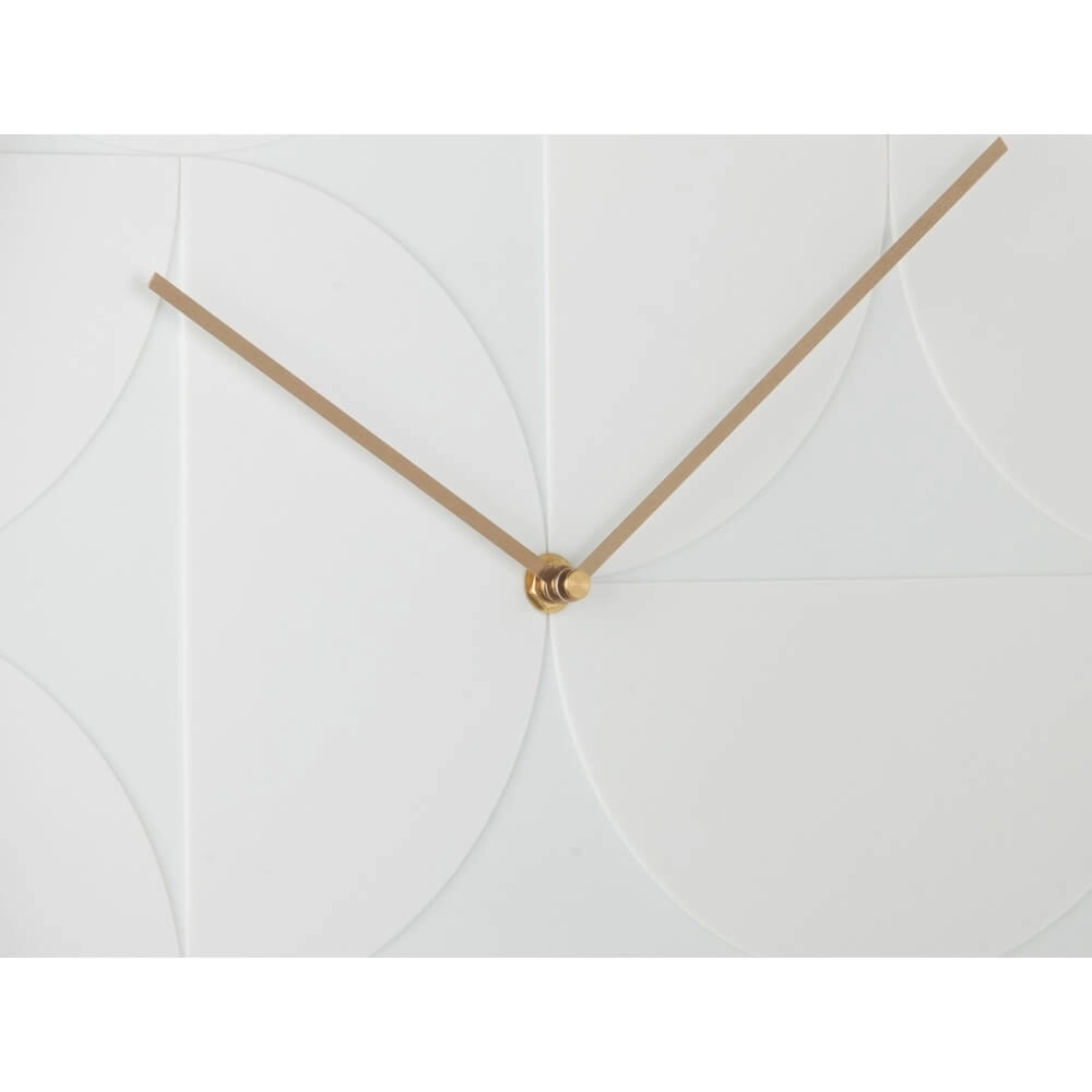 Wall Clock Echelon Circular white - Ø 40cm Karlsson 8714302727726