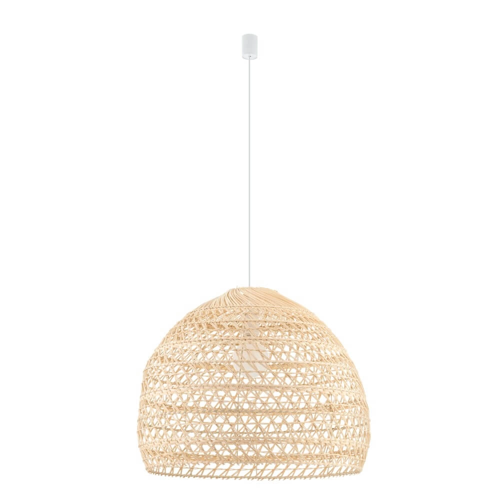 Rattan pendant lamp Boho L Ø 60cm