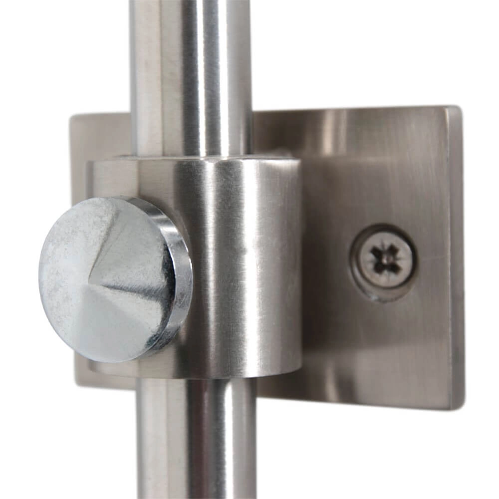 Wall arc lamp Sparkled Stainless steel with blue Steinhauer 8712746147346