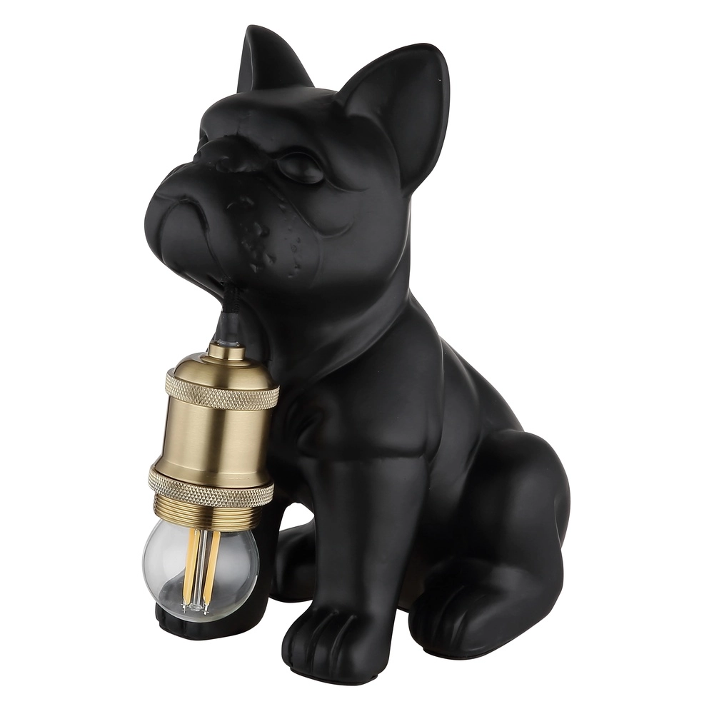 Table lamp Dogo dog black Globo 9007371569328