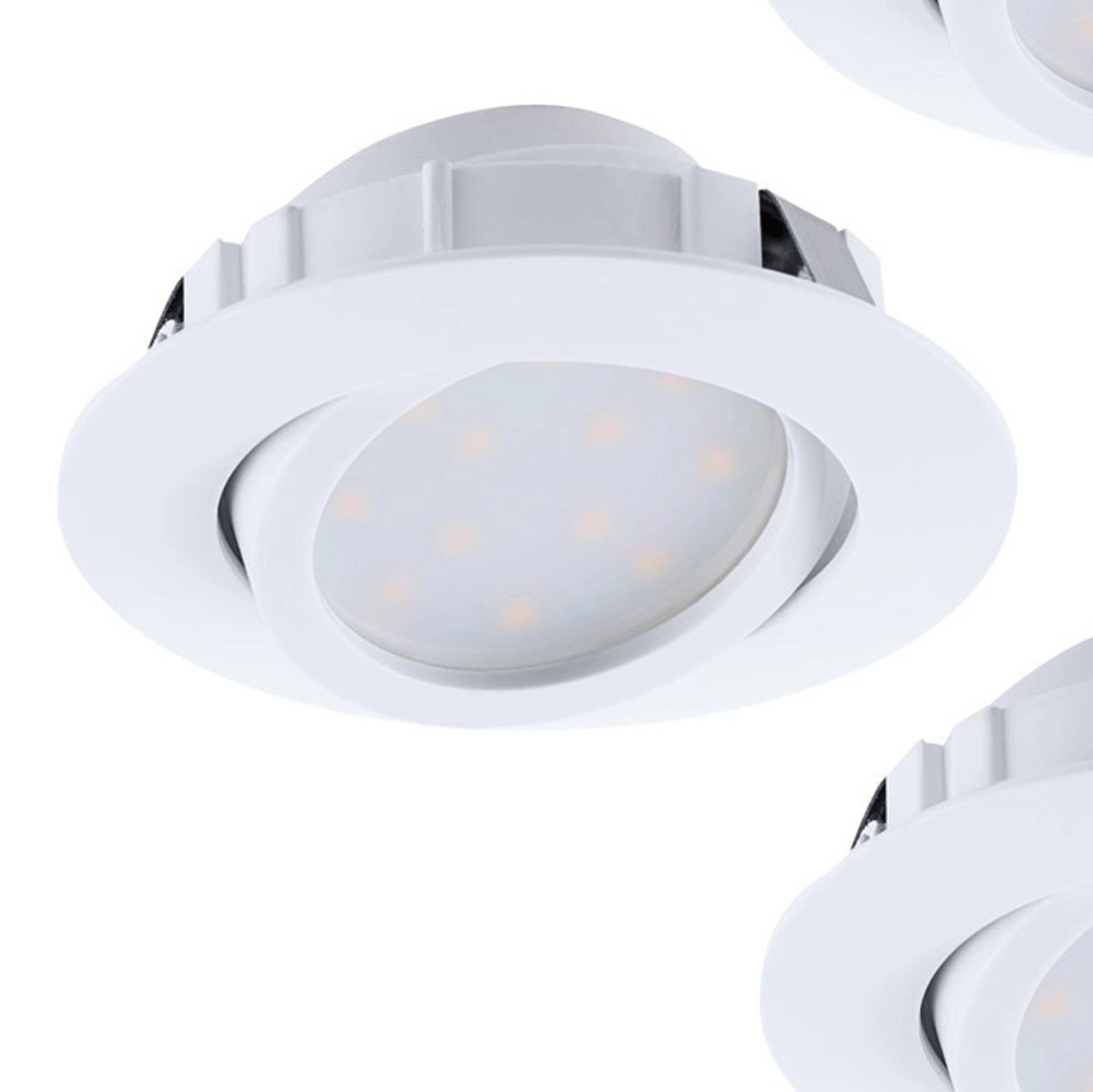 LED ceiling spot Pineda Round (3x) 3x4,9w - 3000K - 8.4cm white Eglo 9002759958510