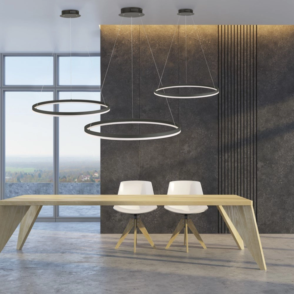 Design hanging lamp Titus Ø 80cm Paul Neuhaus 4012248305164