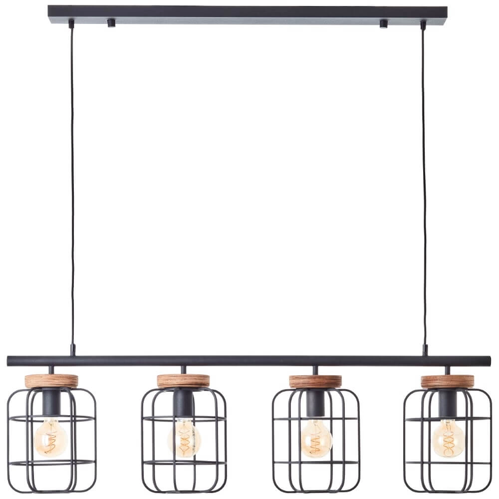 Dining room pendant lamp Gwen 4-light Brilliant 4004353411687