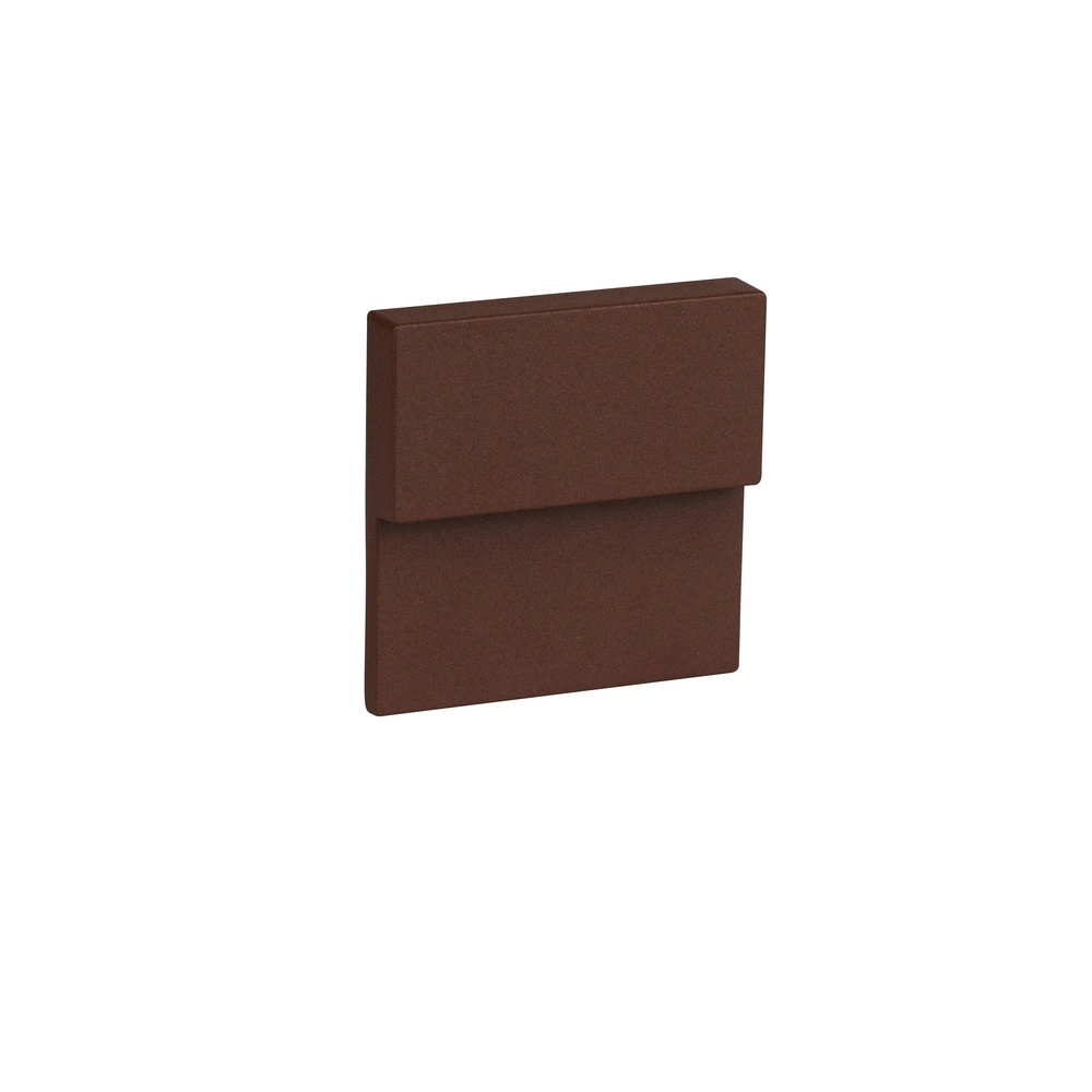 Recessed wall lamp Dan rust brown 3000K Lyora 5212017497505