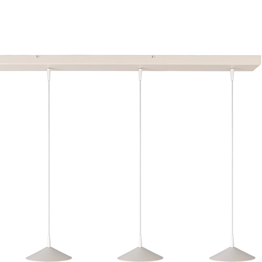 4-light pendant lamp Ceppo white Ø 18cm Masterlight 8718121347356