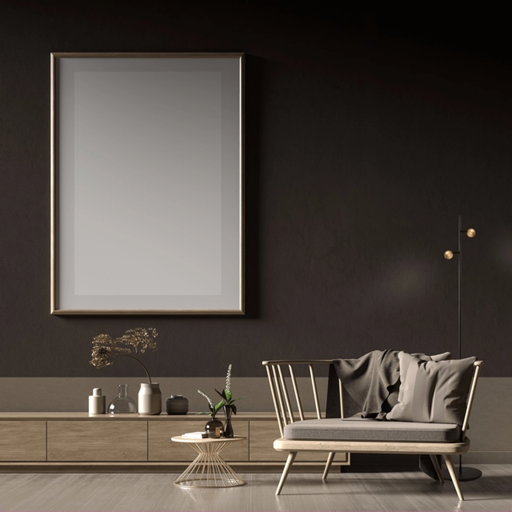 2-light floor lamp Talana black with gold Masterlight 8718121347172