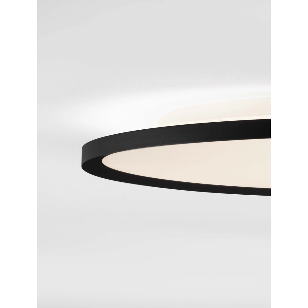 Ceiling light Aoton black Ø 60cm Lyora 5212017448736
