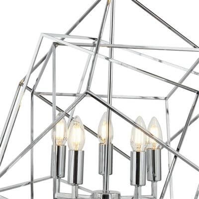 Large pendant lamp Cube Ø 55cm Searchlight 5053423101781