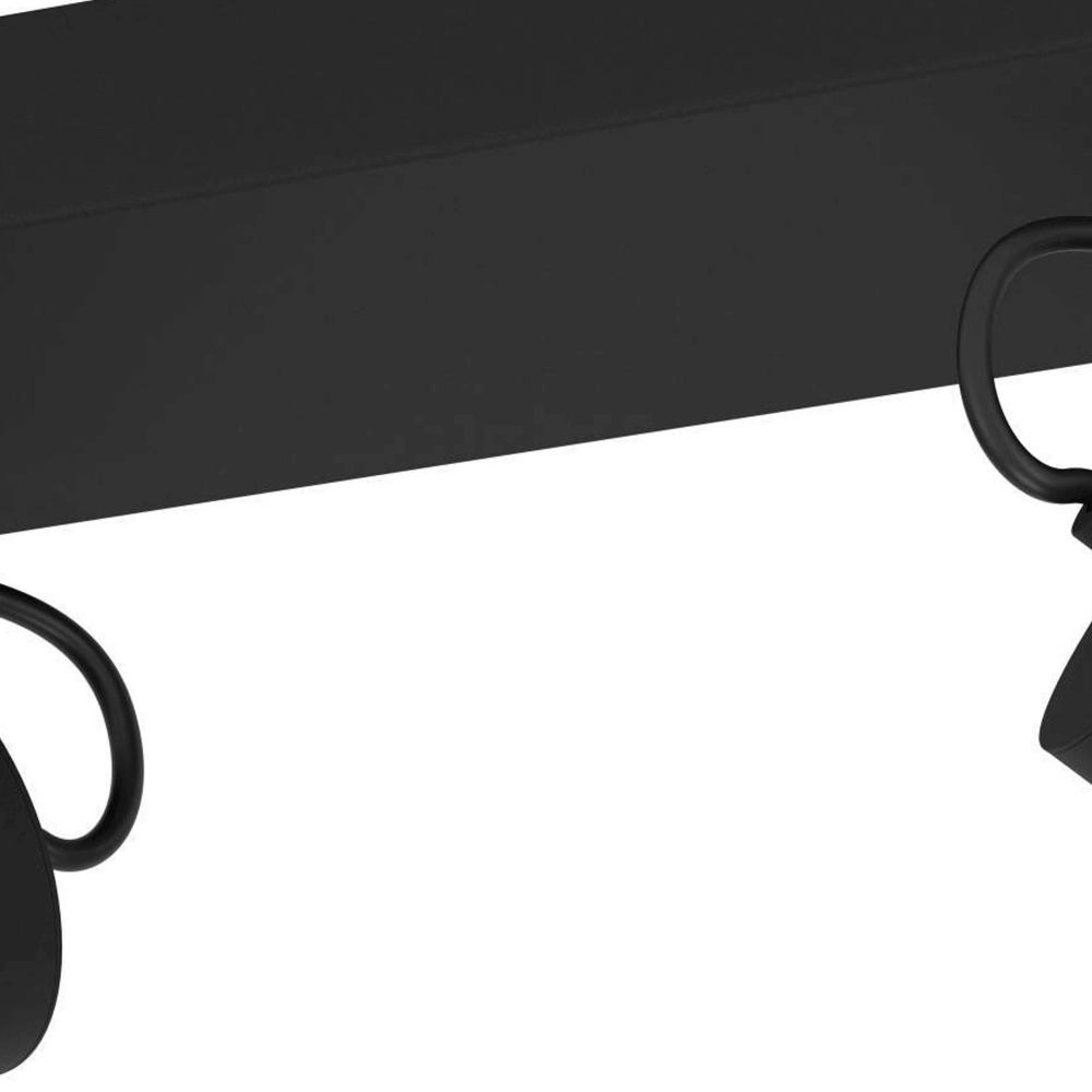 Black ceiling spotlight Sorego 2-light Eglo 9008606239085