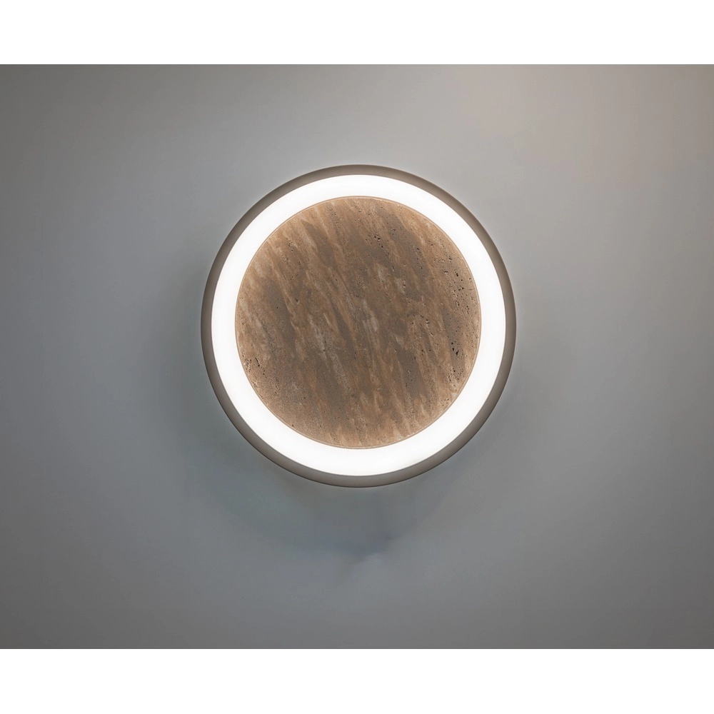 Modern ceiling lamp Meliciano sand brown Ø 36cm