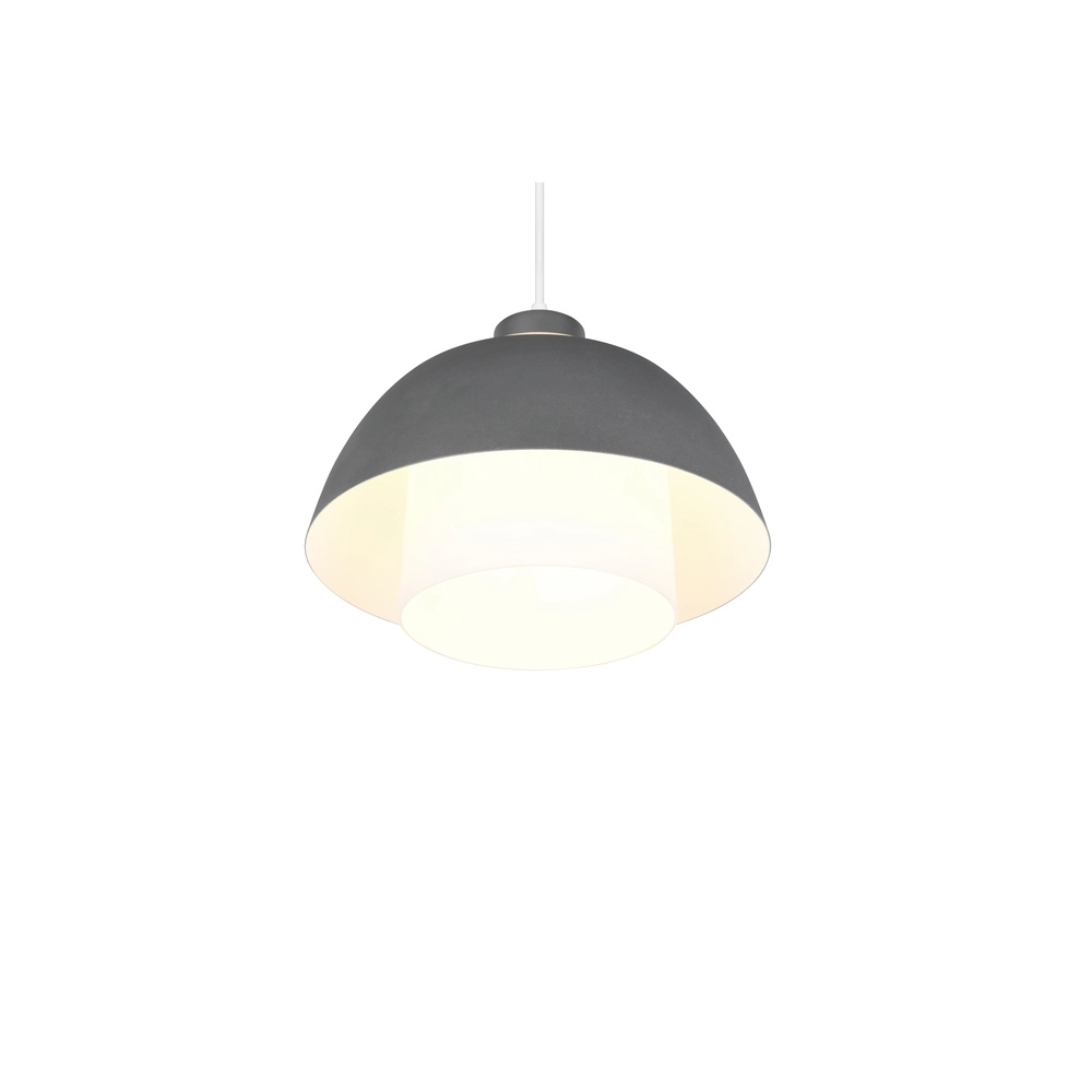 Design pendant lamp Tilos anthracite Ø 30cm Trio 4017807682434