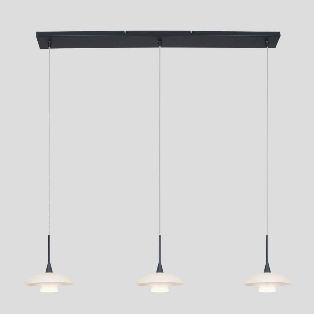 3-light pendant lamp Tallerken Steinhauer 8712746133554