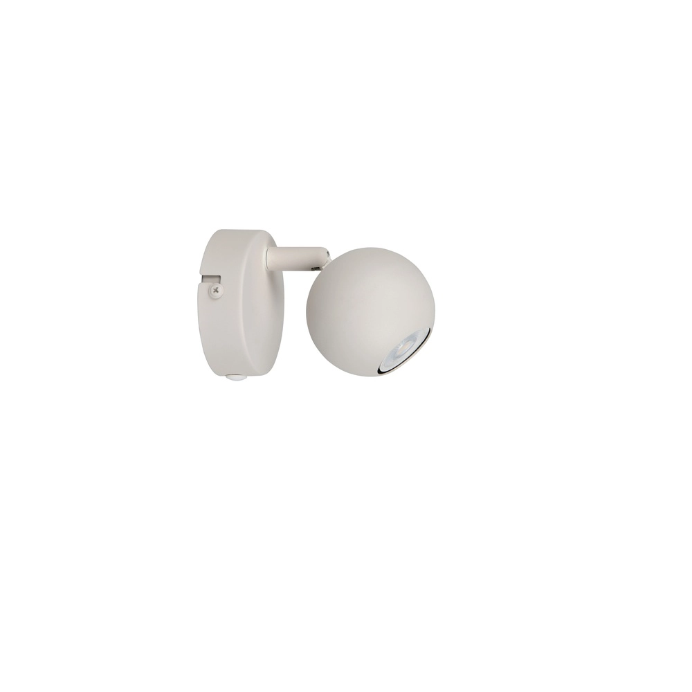 Surface-mounted spot Enaro Single Grey