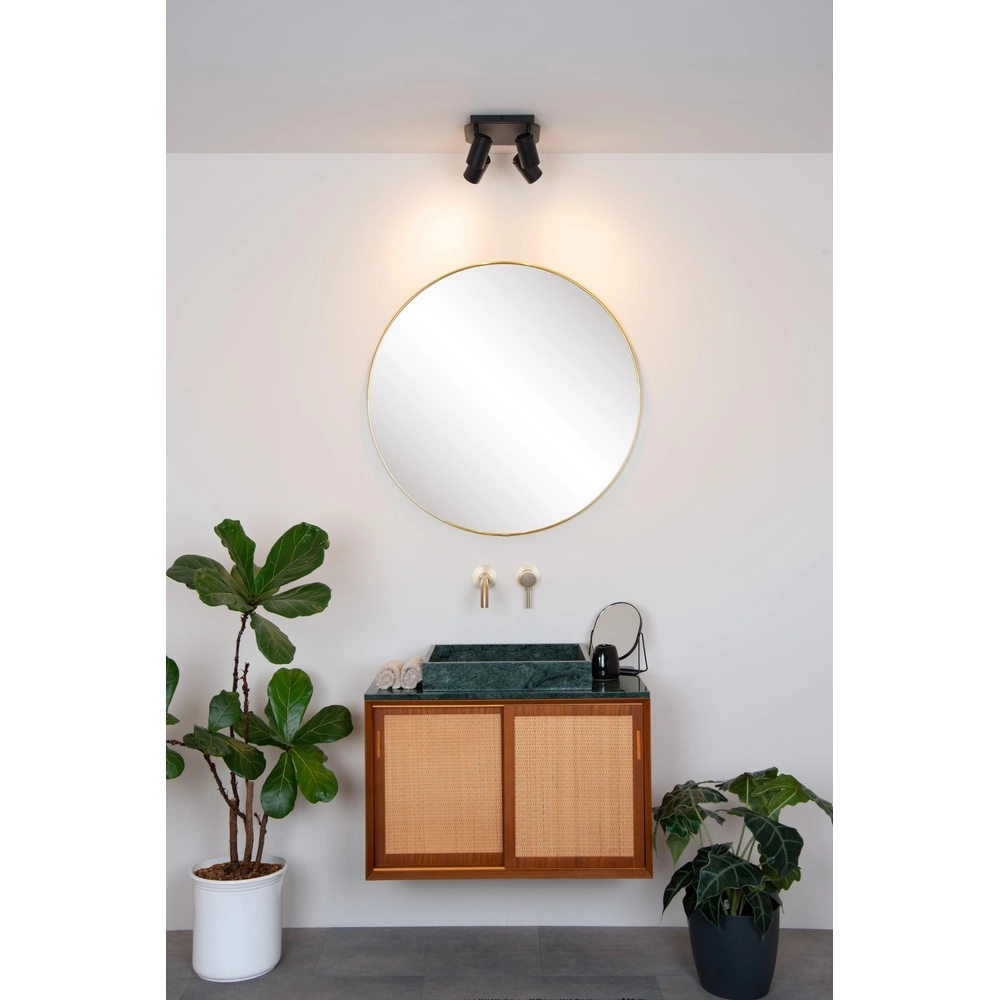 Ceiling spotlight Lennert 4-light black Lucide 5411212262707