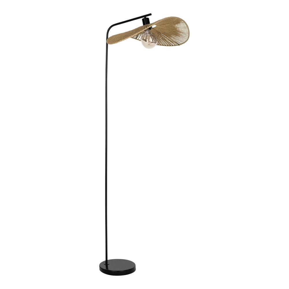 Rattan floor lamp Siruela