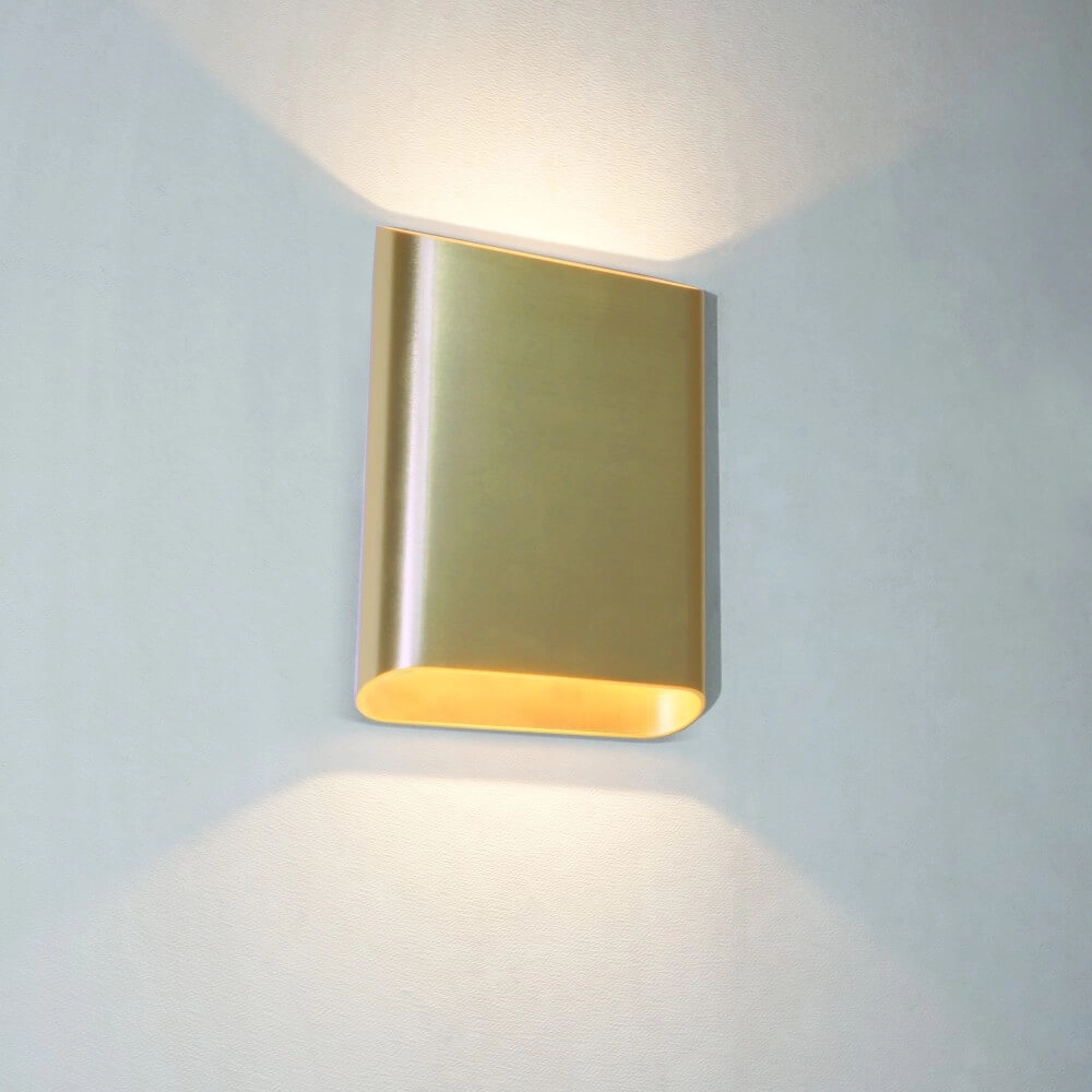 Wall lamp Diaz L Warm gold