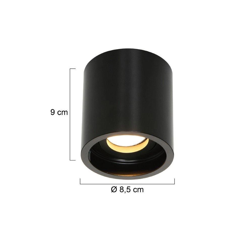 Spotlight Pelite black Steinhauer 8712746125719