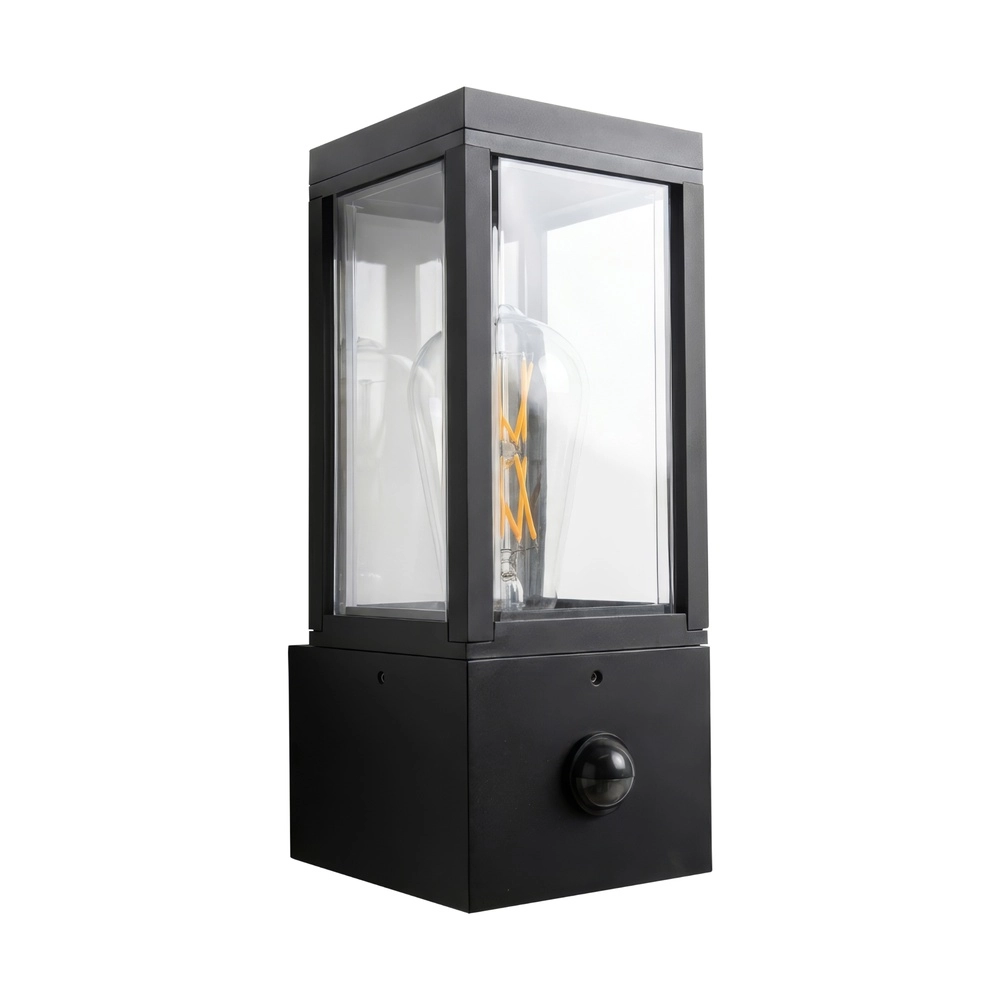 Design wall lamp Dubai Black with sensor Searchlight 5,05342E+12