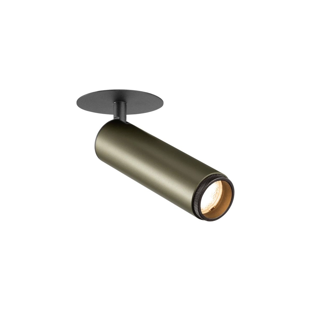 Recessed spotlight Grip! M bronze with black 2700K SLV 4024163304481