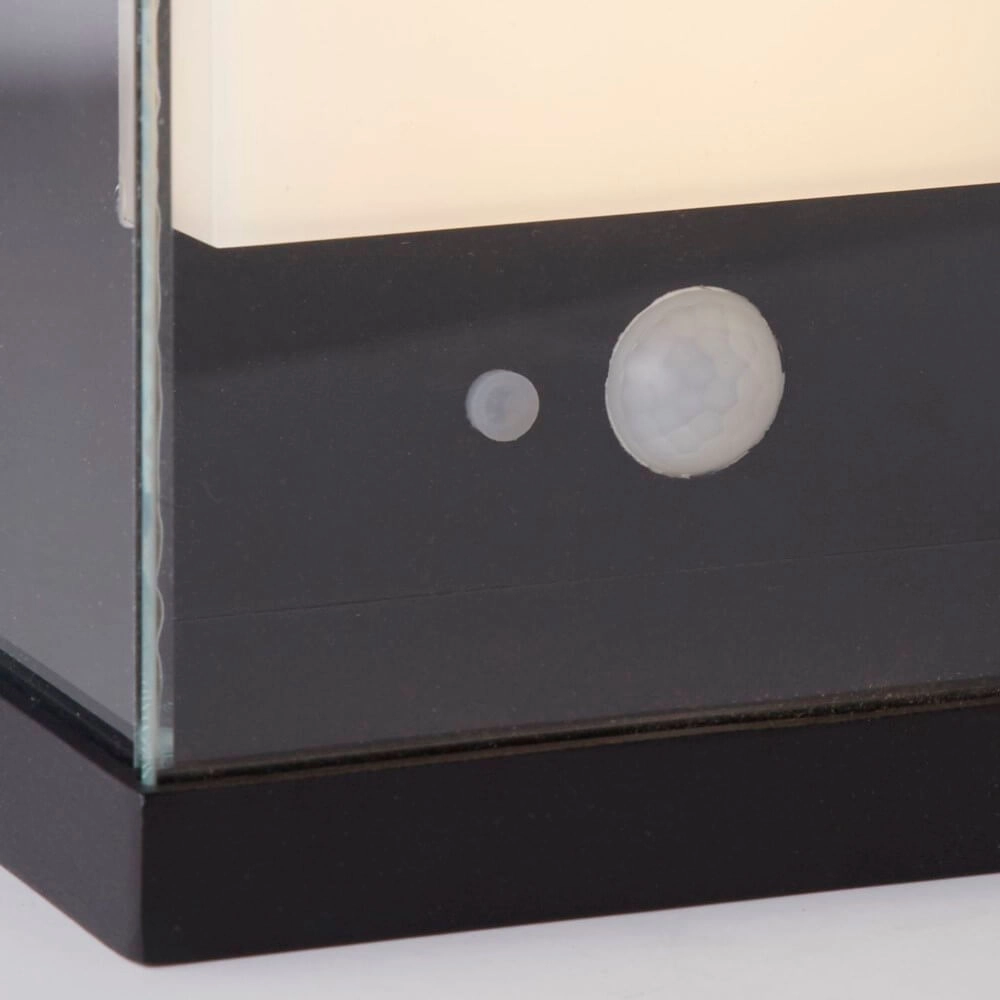 Rectangular wall lamp Solar black Searchlight 5053423241562