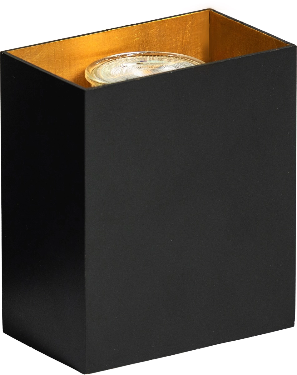 Wall spot up or down Minke 1x GU10 - black/gold