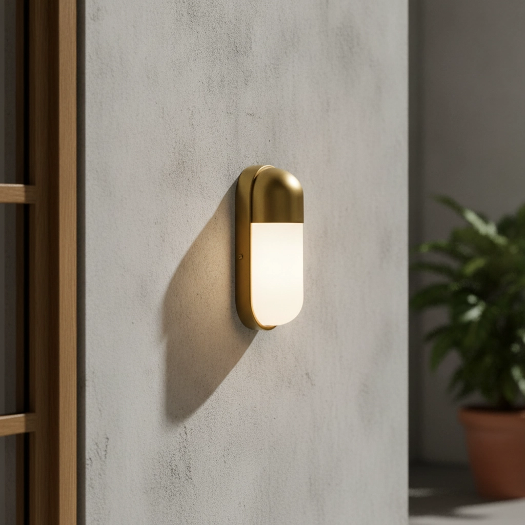 Wall lamp Arrow gold