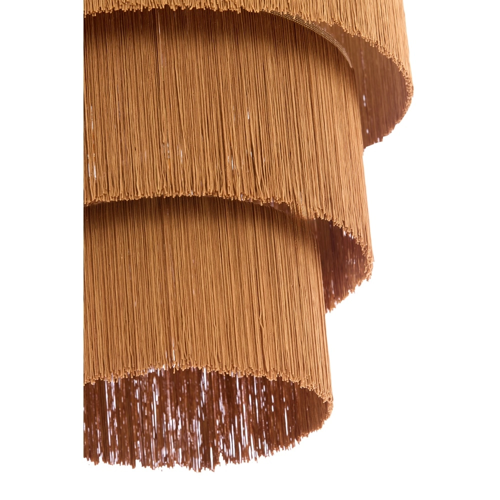 String pendant lamp Malaika Ø 45cm - brown Light & Living 8717807810481