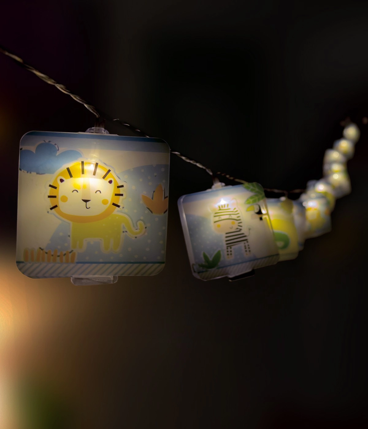 String lights Little Jungle blue Dalber 8420406761152