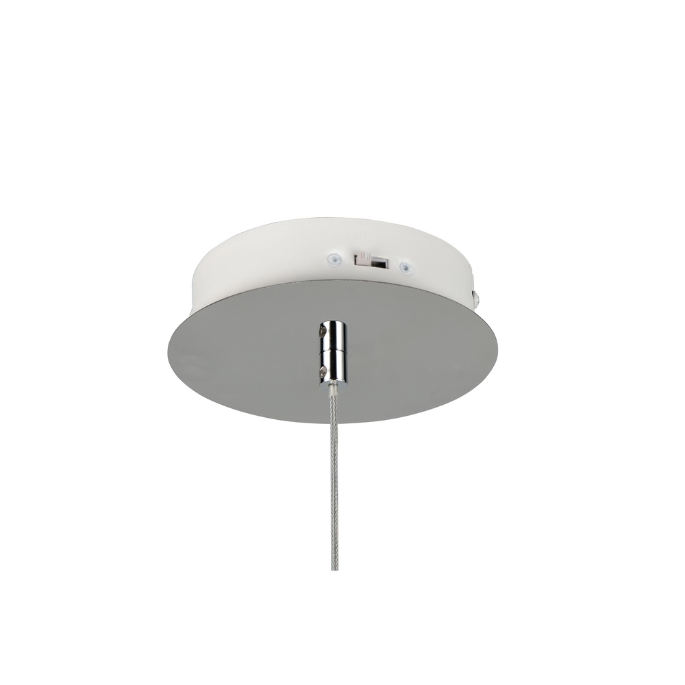 Pendant lamp Flynt only chrome Trio 4017807670981