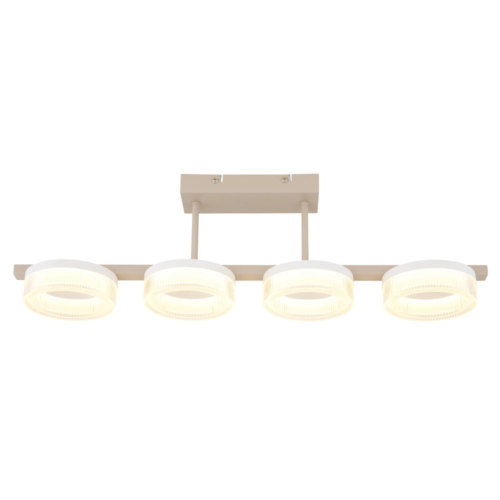 Modern ceiling lamp Zara sand brown 67cm Globo 9007371576067