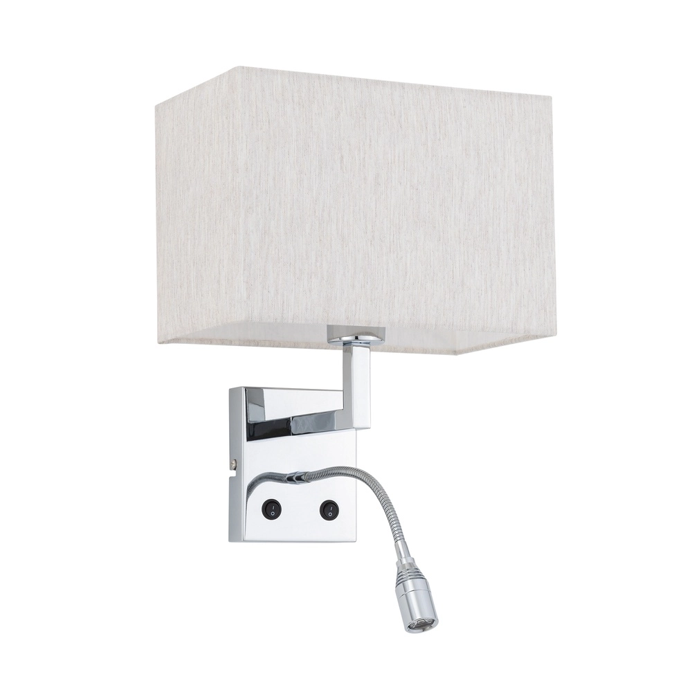 Bedside lamp Hotel Mood Led 26cm cream