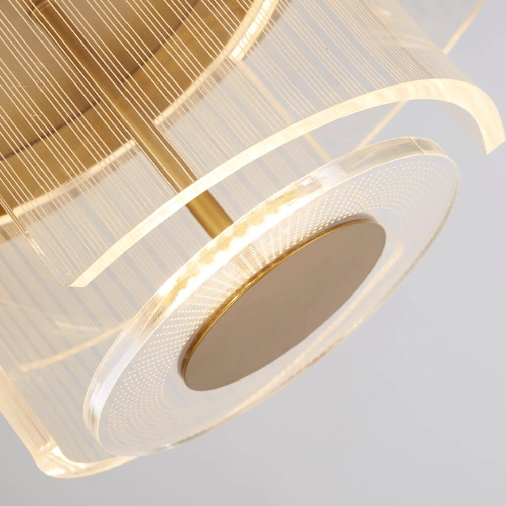 Ceiling lamp Deco gold Searchlight 5053423273433