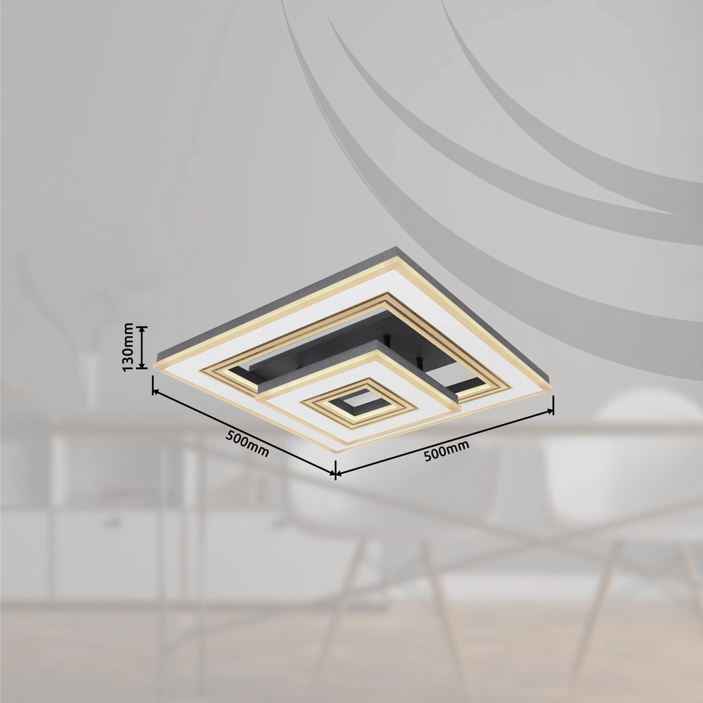 Design ceiling lamp Jack white with black Globo 9007371419630