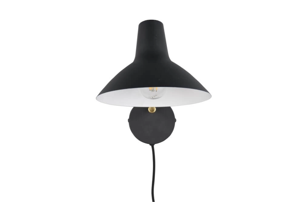 Read wall lamp Traveller black Trio 4017807613759