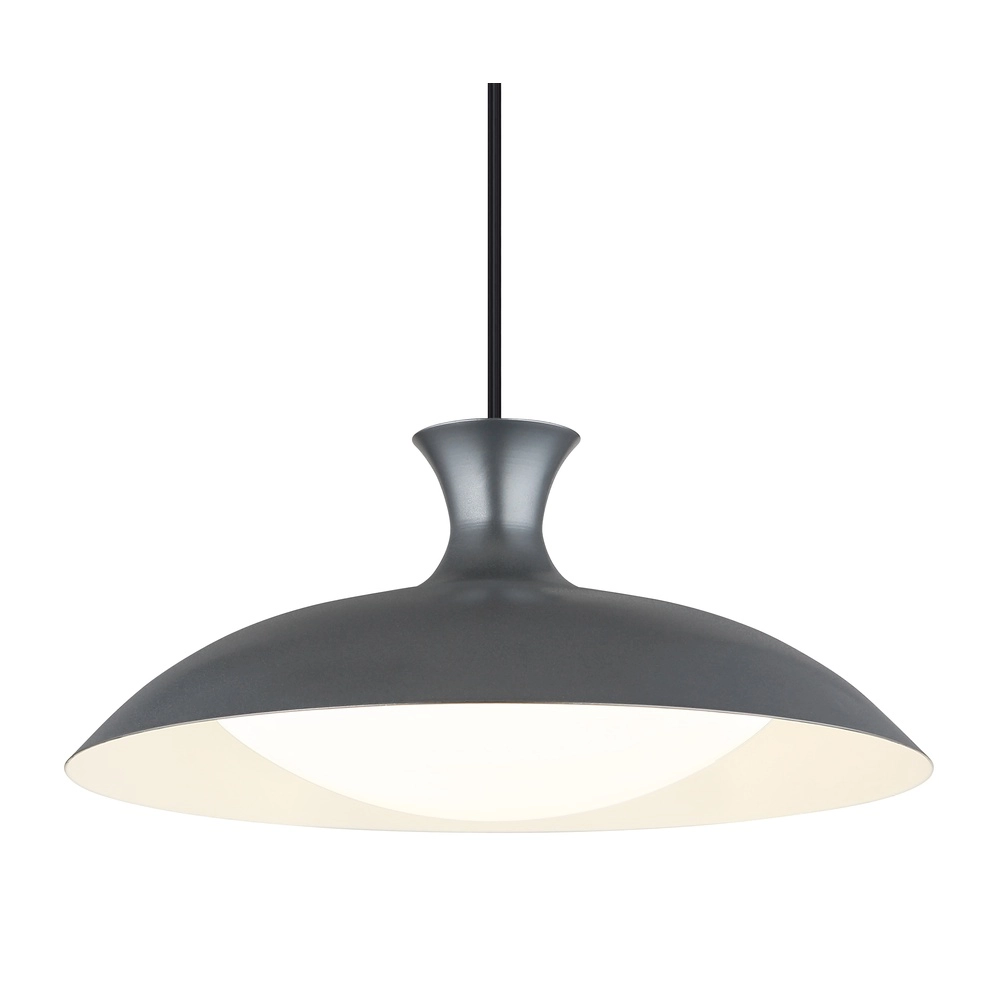 Grey pendant lamp Rocha design Ø 40cm Globo 9007371533985