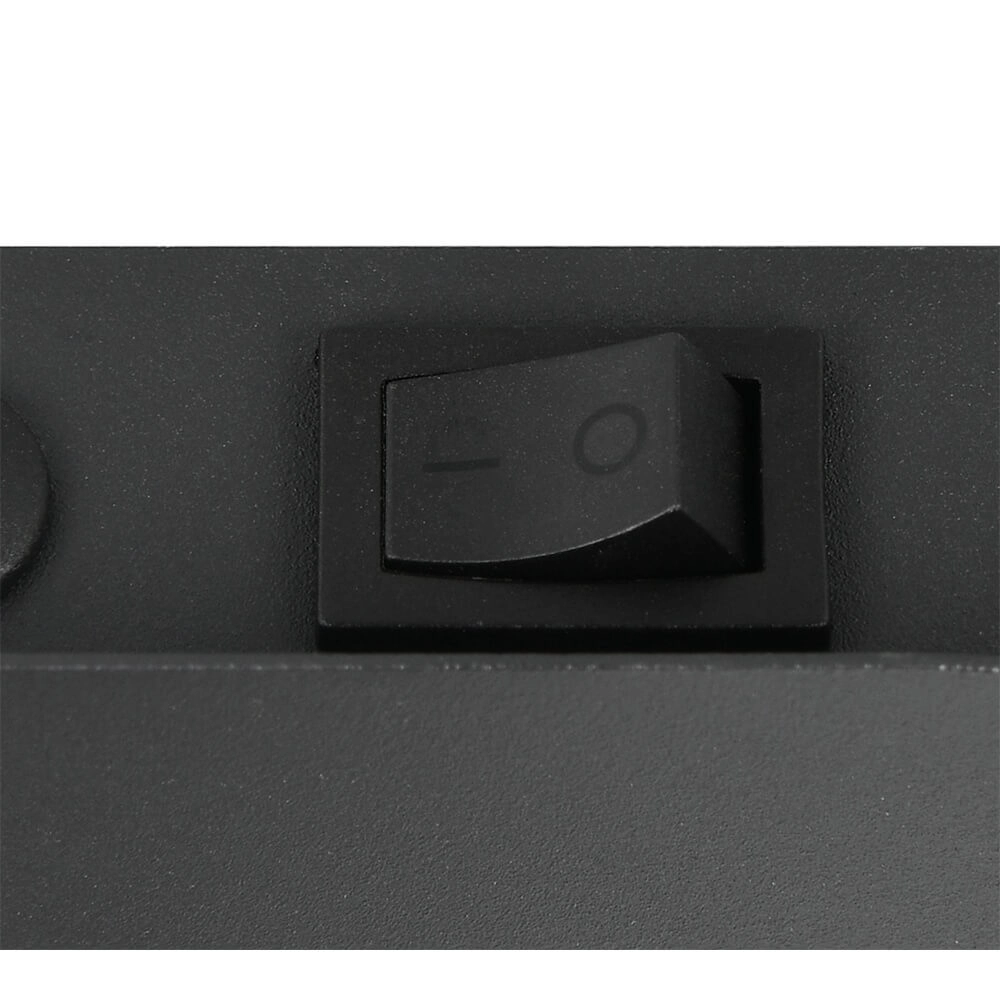 Surface-mounted spot Gillan black with brown Trio 4017807641127
