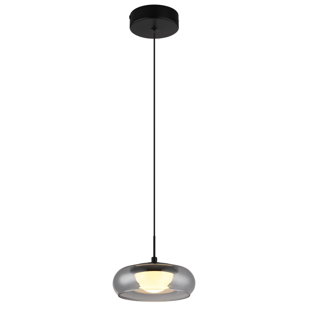 Design pendant lamp Carlene Black Globo 9007371578177