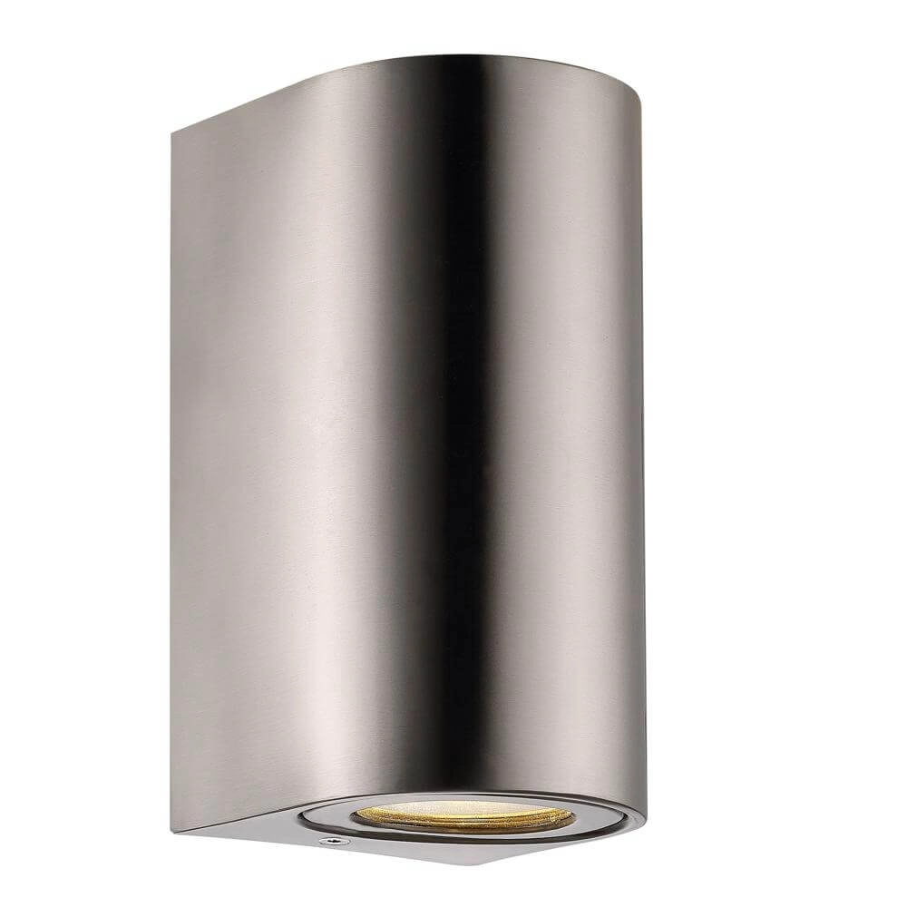 Surface-mounted spot Canto round stainless steel