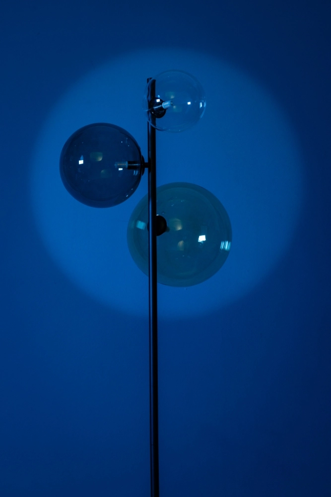 Glass floor lamp Shelly with bulbs ETH 8720195310082