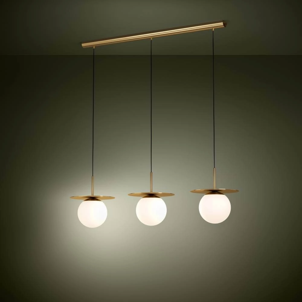 Glass dining room hanging lamp Arenales Stars of Light 9002759399535