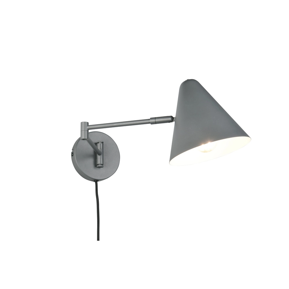 Design wall lamp Cosima anthracite Trio 4017807660012