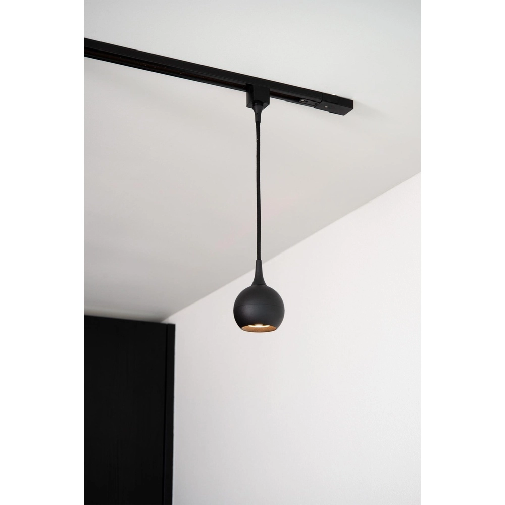 Rail pendant light Track Favori 1-phase black Lucide 5411212093387