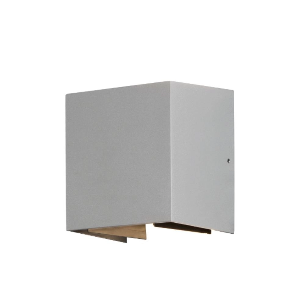 LED spot Cremona Up - Down 2x3w - 3000K 13.5cm matt silver