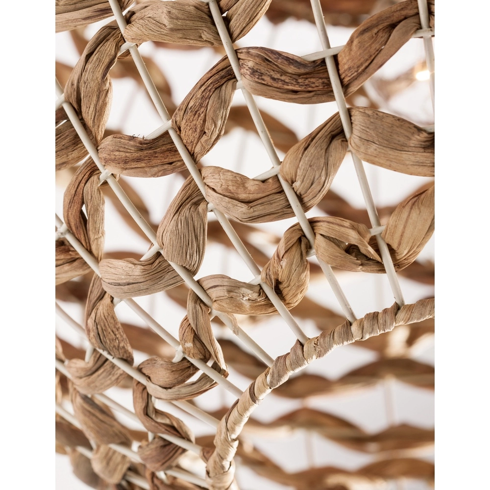Rattan pendant lamp Griffin Ø 50.5cm Lyora 5212017416636