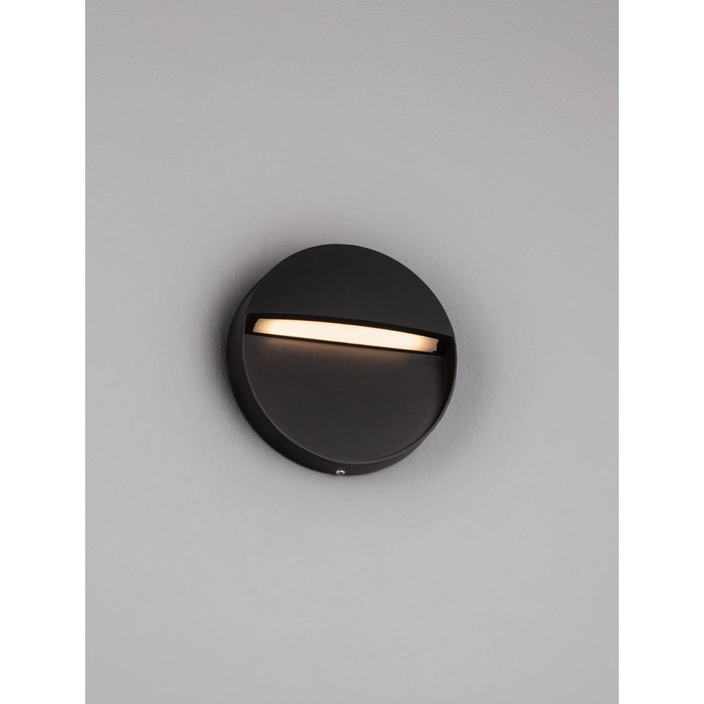 Round wall lamp Nectar Design anthracite Lyora 5212017453846