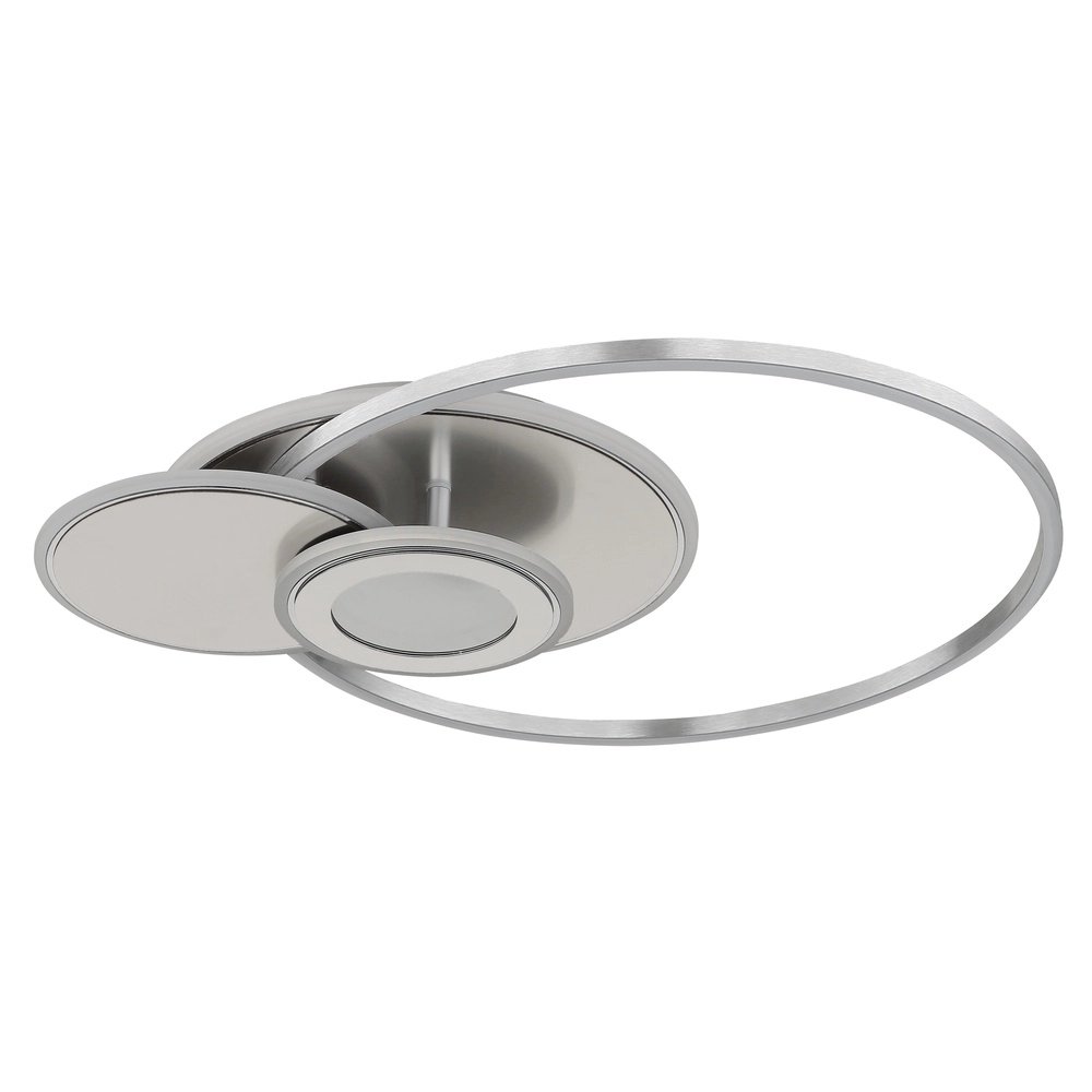 Design ceiling lamp Beltran silver grey Globo 9007371586691