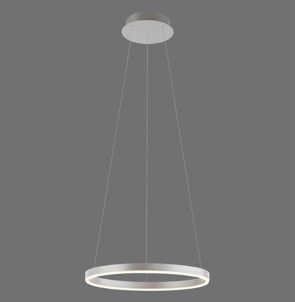 Pendant lamp Ritus aluminium Just Light 4043689983499