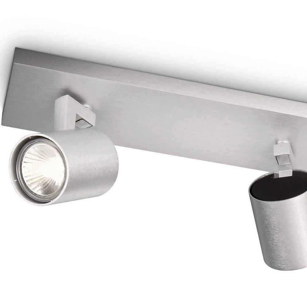 Ceiling spot My Living Runner 3-light metal gray Philips 8718291487845