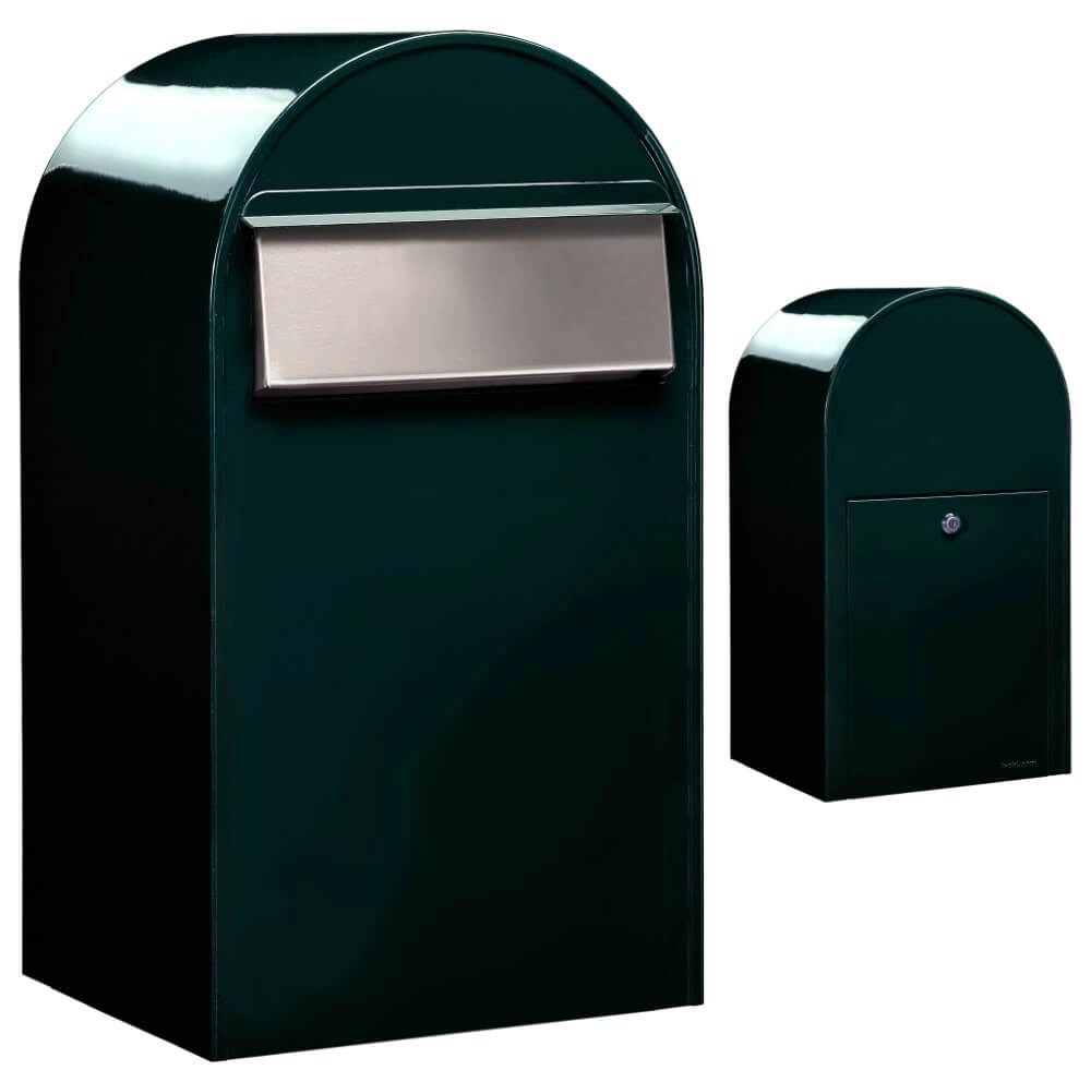 Mailbox Grande B 6064 i Black and green